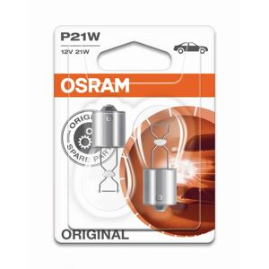 OSRAM P21W 7506-02B, 21W, 12V, BA15s blistr duo box
