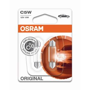 OSRAM C5W 6418-02B, 5W, 12V, SV8.5-8 blistr