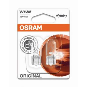 OSRAM W5W 2825-02B, 5W, 12V, W2.1x9.5d blistr duo box