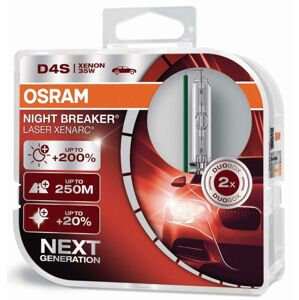 OSRAM XENARC D4S NIGHT BREAKER LASER 66440XNL-HCB 35W P32d-5 2ks