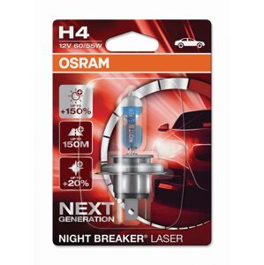 OSRAM H4 12V 60/55W P43t NIGHT BREAKER LASER +150% více světla 1ks blistr 64193NL-01B