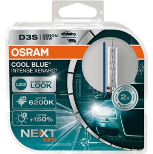 OSRAM XENARC D3S 66340CBN-HCB, 35W, PK32d-5 Cool Blue Intense Next Gen 2ks