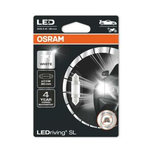 OSRAM LED C5W 6418DWP-01B 6000K 12V 1W SV8,5-8 36mm