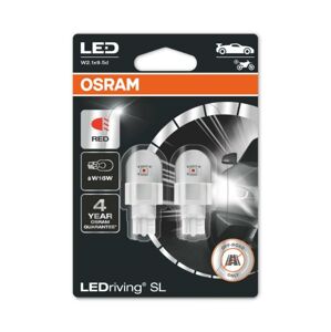 OSRAM LED W16W 921DRP-02B RED 12V 2W W2.1x9.5d PREMIUM