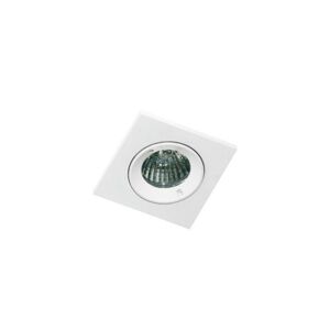 AZzardo PABLO koupelnové podhledové svítidlo 1x GU10 50W bez zdroje 8cm hranaté IP54, bílé