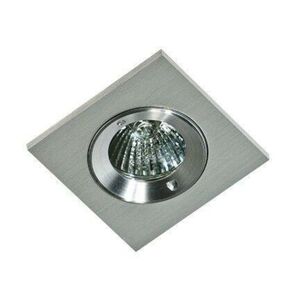 AZzardo PABLO koupelnové podhledové svítidlo 1x GU10 50W bez zdroje 8cm hranaté IP54, hliníkové