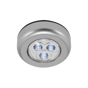 BRILONER LED Push-Light pr. 6,8 cm 3x0,3W 15lm titan BRI 2251-034