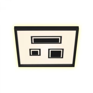BRILONER Svítidlo LED panel, 42,3 cm, 3000 lm, 22 W, černá BRI 7369-015