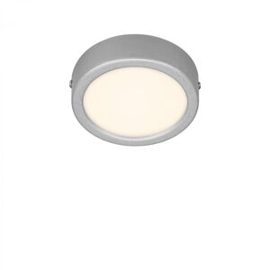 BRILONER LED stropní svítidlo, pr. 12 cm, 7 W, matný chrom BRILO 7089-414