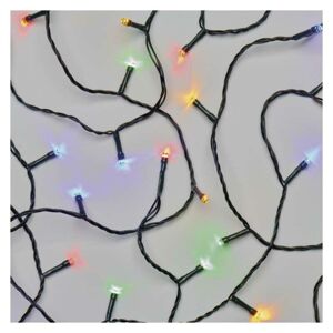 EMOS LED vánoční řetěz, 12 m, venkovní i vnitřní, multicolor, programy D4AM08
