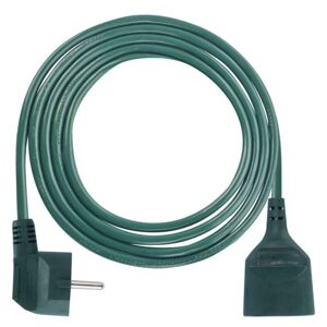 EMOS Prodlužovací kabel 2 m / 1 zásuvka / zelený / PVC / 1 mm2 P0112Z