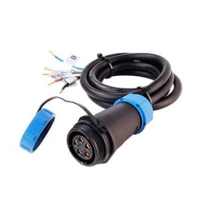Light Impressions Deko-Light Weipu HQ 12/24/48V přívodní kabel 5-pólový kabelový systém 3000 mm 940030