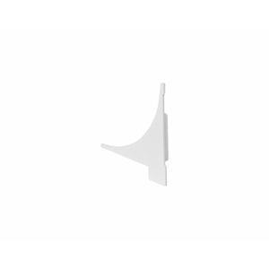 SLV GLENOS koncový kryt pro regálový profil, 2 ks, bílý - BIG WHITE