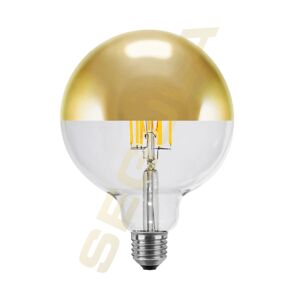 Segula 55491 LED koule 125 zrcadlový vrchlík zlatá E27 6,5 W (45 W) 550 Lm 2.700 K