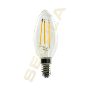 Segula 65601 LED svíčka čirá E14 4,5 W (40 W) 470 Lm 2.700 K