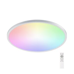 B.V. -LED RGB Stmívatelné koupelnové svítidlo LED/24W/230V pr. 42cm IP44+DO