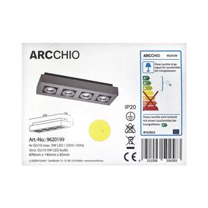 Arcchio Arcchio - LED Bodové svítidlo VINCE 4xGU10/5W/230V