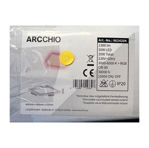 Arcchio Arcchio - LED RGBW Stmívatelné stropní svítidlo BRENDA LED/30W/230V + DO