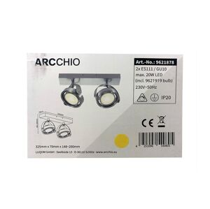 Arcchio Arcchio - LED Stmívatelné bodové svítidlo MUNIN 2xES111/GU10/11,5W/230V