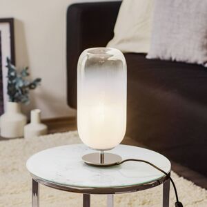 Artemide Artemide Gople Mini stolní lampa bílá/stříbrná