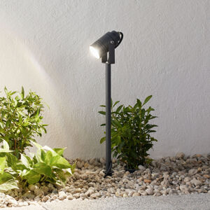 Lucande Venkovní osvětlení Galina, kolík, tmavě šedé 40 cm