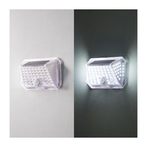 Brilagi Brilagi-LED Solární nástěnné svítidlo se senzorem WALLIE LED/0,85W/3,7V stříbrná