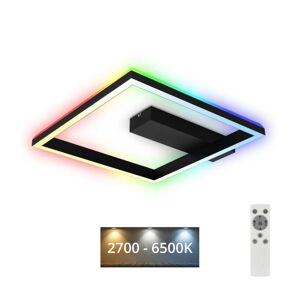 Brilo Brilo - LED RGBW Stmívatelný přisazený lustr FRAME LED/18W/230V 2700-6500K+ DO
