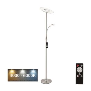 Brilo Brilo - LED Stmívatelná stojací lampa LED/29,5W/230V + LED/3,5W 3000-6000K + DO