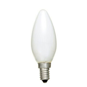 Tes-lamp Žárovka 60W E14 230V svíčková matná
