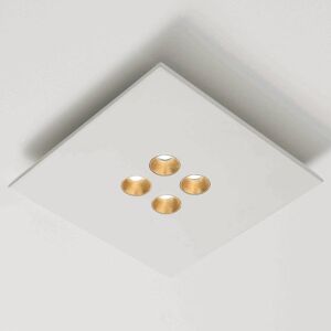 ICONE ICONE Confort - LED stropní svítidlo, bílá-zlatá