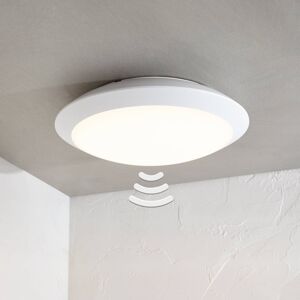 Lampenwelt.com LED venkovní stropní svítilna Naira se senzorem