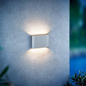 Nordlux LED venkovní světlo Kinver v plochém tvaru, bílá