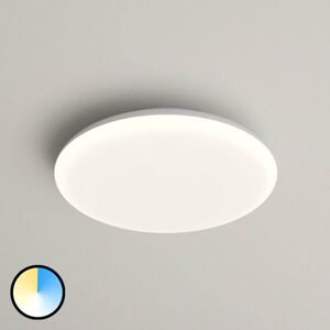 Lampenwelt.com LED stropní svítidlo Azra, bílé, kulaté, IP54