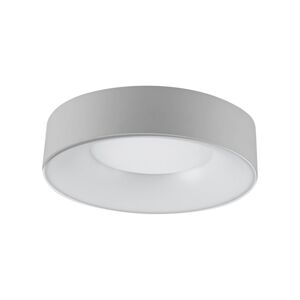 EVN LED stropní světlo Sauro, Ø 30 cm, stříbrná