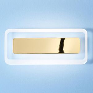 Linea Light LED nástěnné světlo Antille zlatá 31,4 cm