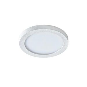 LED Stropní zápustné bodové svítidlo AZzardo Slim 9 Round 3000K IP44 white AZ2831 6W 500lm 3000K IP44 9cm kulaté bílé
