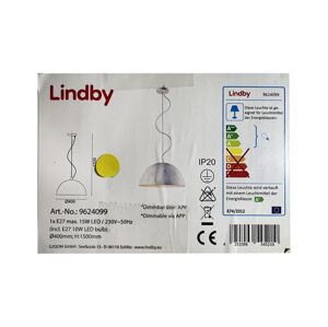 Lindby Lindby - LED RGB Stmívatelný lustr na lanku CAROLLE LED/10W/230V + DO