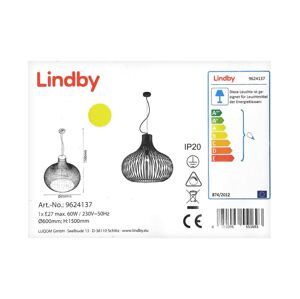 Lindby Lindby - Lustr na lanku FRANCES 1xE27/60W/230V
