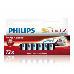 Baterie alkalická 1,5V AA Philips LR6 POWERLIFE