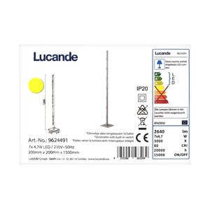 Lucande Lucande - LED Stmívatelná stojací lampa MARGEAU 7xLED/4,7W/230V