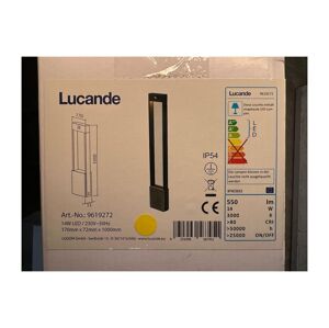Lucande Lucande - LED Venkovní lampa se senzorem TEKIRO LED/14W/230V IP54