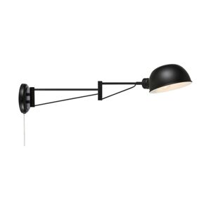 Markslöjd Markslöjd 108587 - Nástěnná lampa PORTLAND 1xE27/40W/230V černá