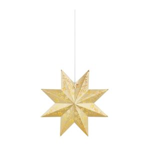 Markslöjd 704695 - Vánoční dekorace SILVA 1xE14/25W/230V pr. 30 cm zlatá