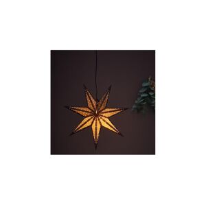 Markslöjd Markslöjd 705793 - Vánoční dekorace GLITTER 1xE14/25W/230V pr. 45 cm bronzová