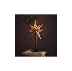 Markslöjd Markslöjd 705796 - Vánoční dekorace GLITTER 1xE14/25W/230V 65 cm bronzová/černá