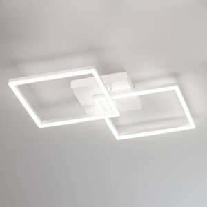 Fabas Luce Moderní stropní LED svítidlo Bard v bílé barvě