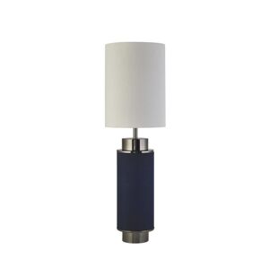 Searchlight Searchlight EU59041BK - Stolní lampa FLASK 1xE27/60W/230V modrá