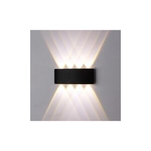 Top Light Top Light - LED Venkovní nástěnné svítidlo RAY LED/8W/230V IP44 4000K černá